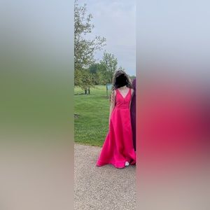 Bri’Zan Couture Pink Homecoming/Prom Dress